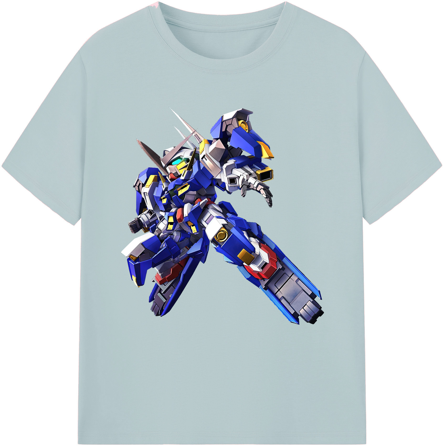 （画像用） 機動戦士ガンダム Mobile Suit Gundam 綿100％半袖Tシャツ（フロントプリント）
